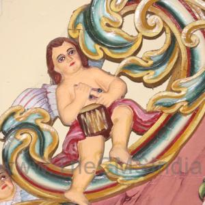 Angel playing a Drum 